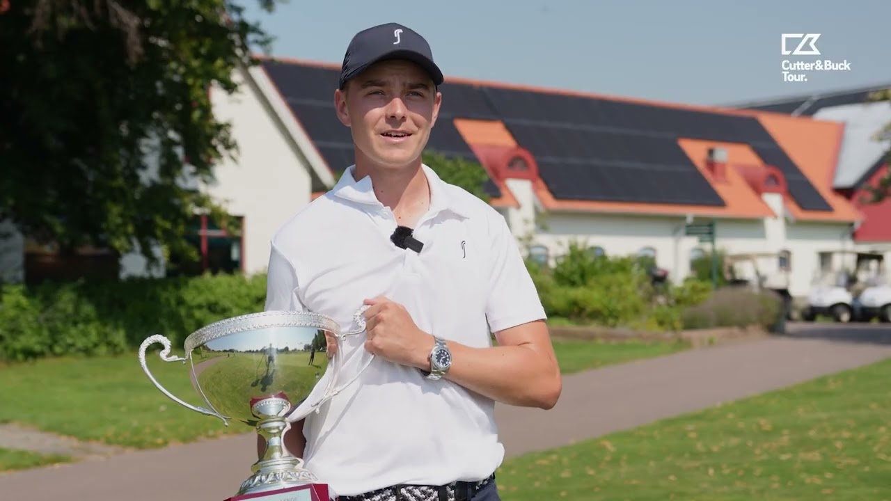 Adam Wallin byter tour efter vinsten på Söderslätts Golfklubb