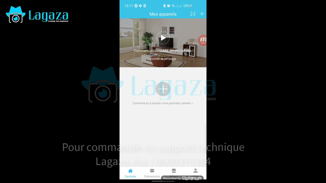 Installation cadre photo camera espion 4k Maroc EXCLUSIVITE Lagaza.ma