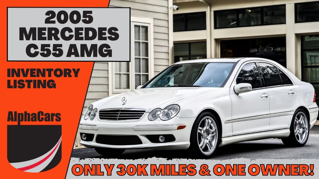 2005 Mercedes C55 AMG Overview | Only 30K Miles & One Owner