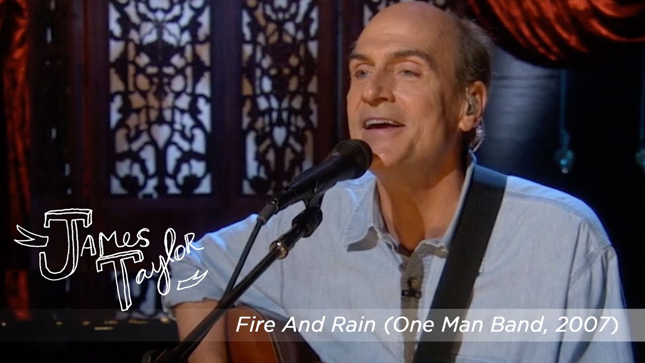 James Taylor - Fire And Rain (One Man Band, July 2007)