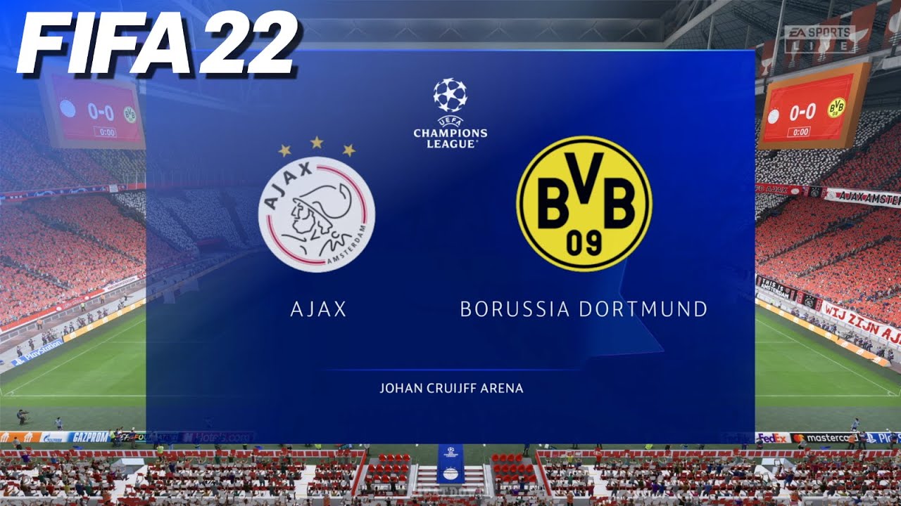 FIFA 22 - AFC Ajax vs. Borussia Dortmund | PS5