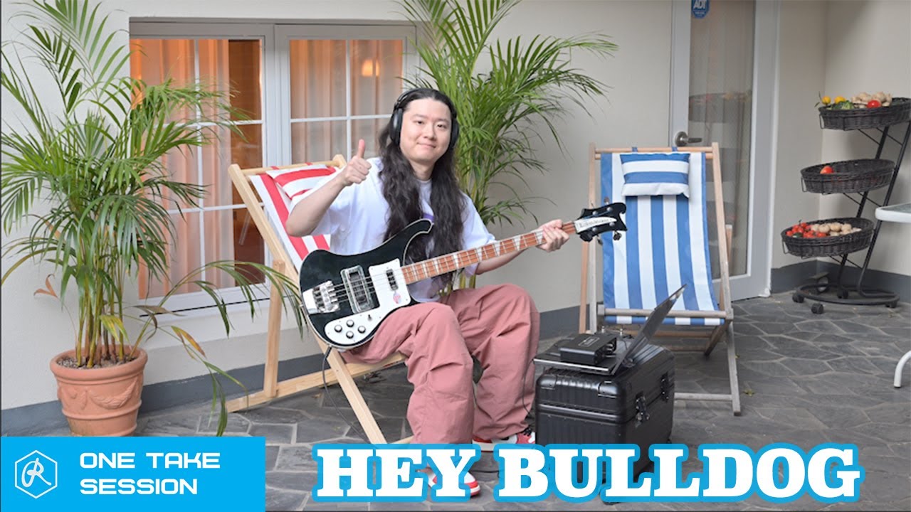 [OneTakeSession] The Beatles - Hey Bulldog (Bass Cover)