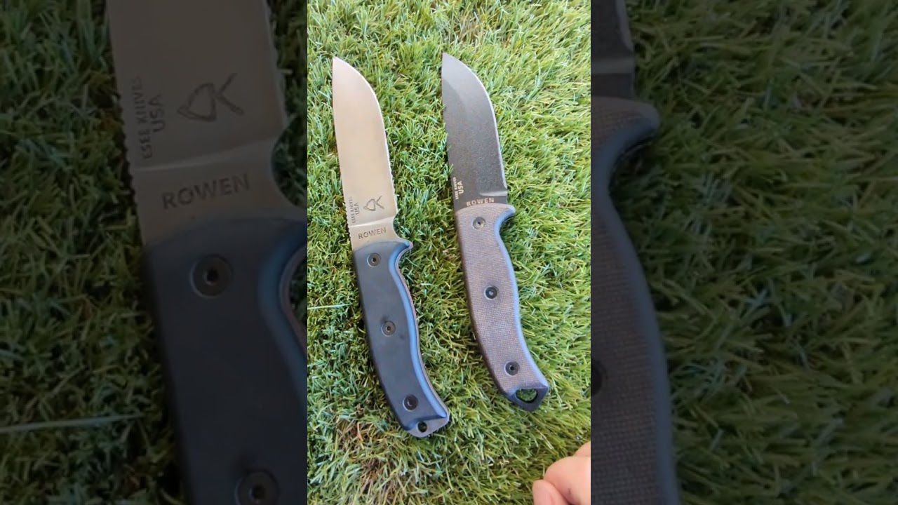 ESEE 5 and ESEE 6 side by side