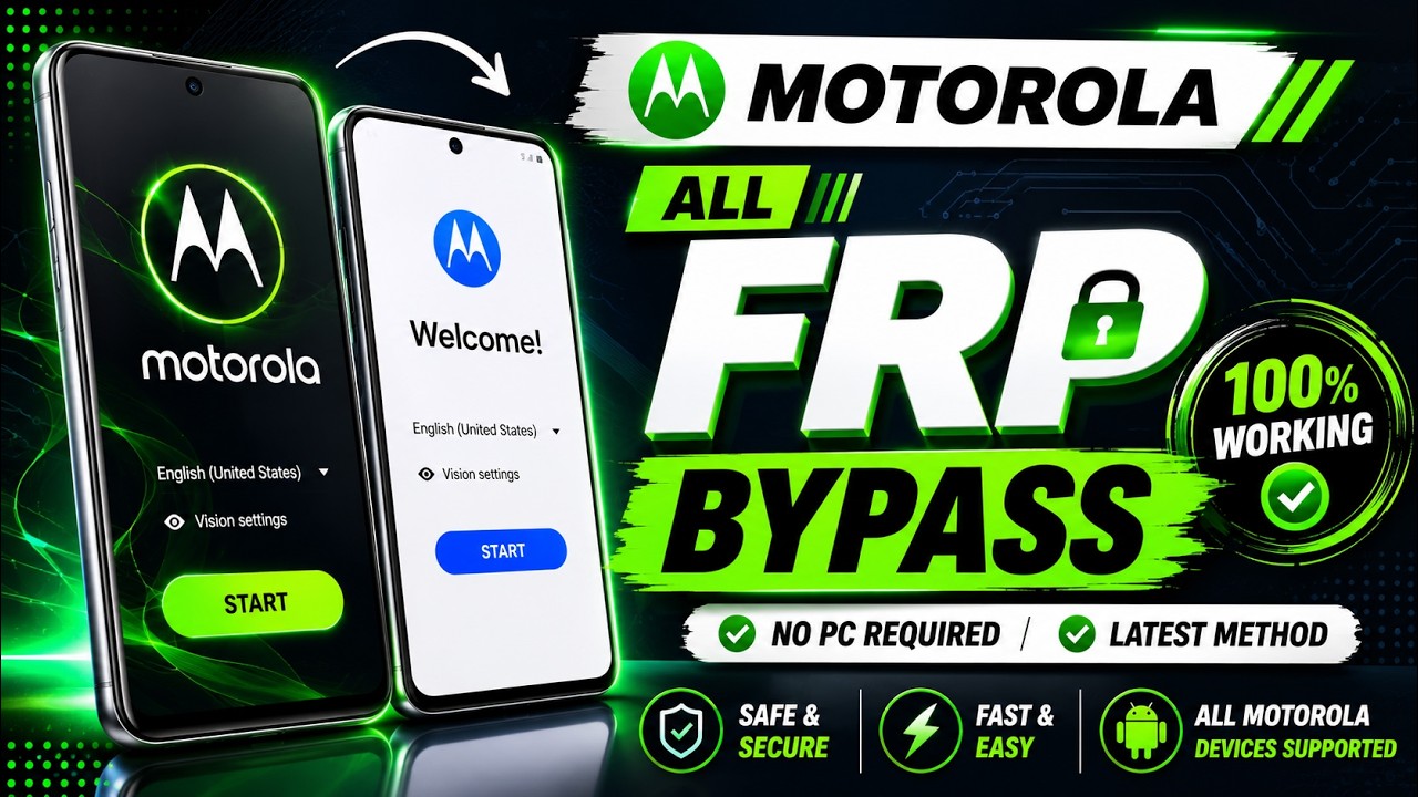 🔥 NEW Motorola FRP Bypass Android 14/15/16 | Bypass Google Lock Without PC (2026 Update Method) 2027
