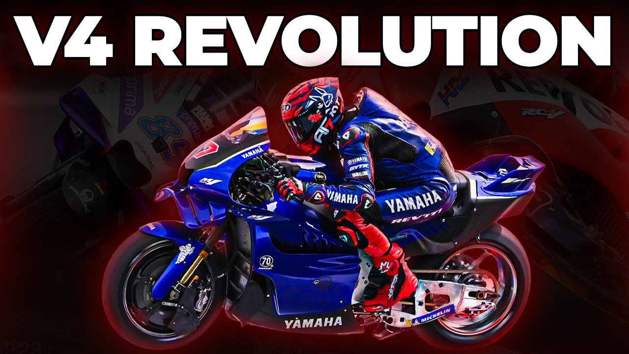 Почему двигатель Yamaha V4 может навсегда изменить MotoGP