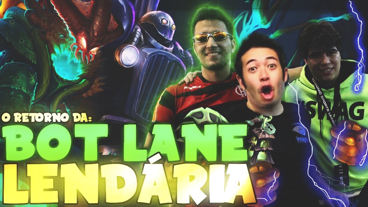 O RETORNO DA BOT LANE LENDÁRIA! (DUO MANAJJ) - Rexpeita a Stream #81