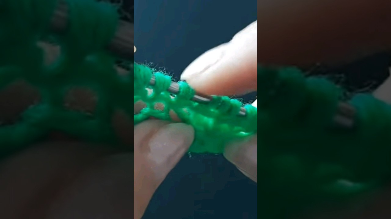 Easy and beautiful knitting pattern.#knittinglife #knitting #tunisian #easy #easyknittingpattern