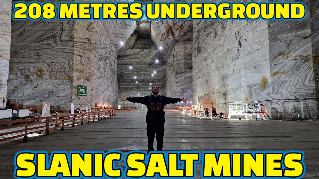 200m Underground! | Slănic Salt Mine, Romania