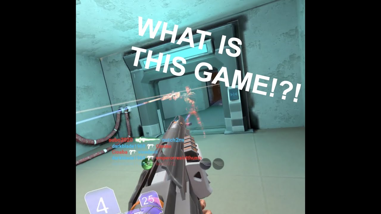 This new VR Hero FPS is Amazing!! an overview of Larcenauts.