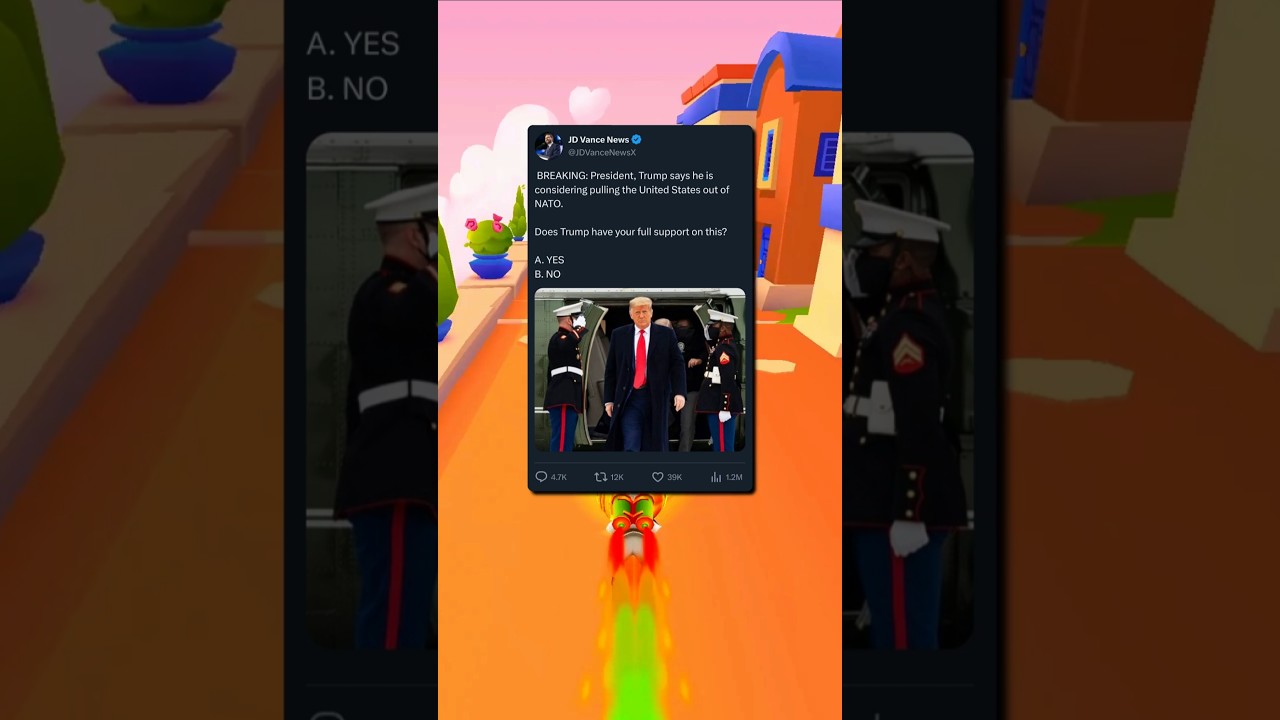 Donald Trump's Shocking Decision | #shorts #trump #nato #trumpnews #breakingnews #politics #news