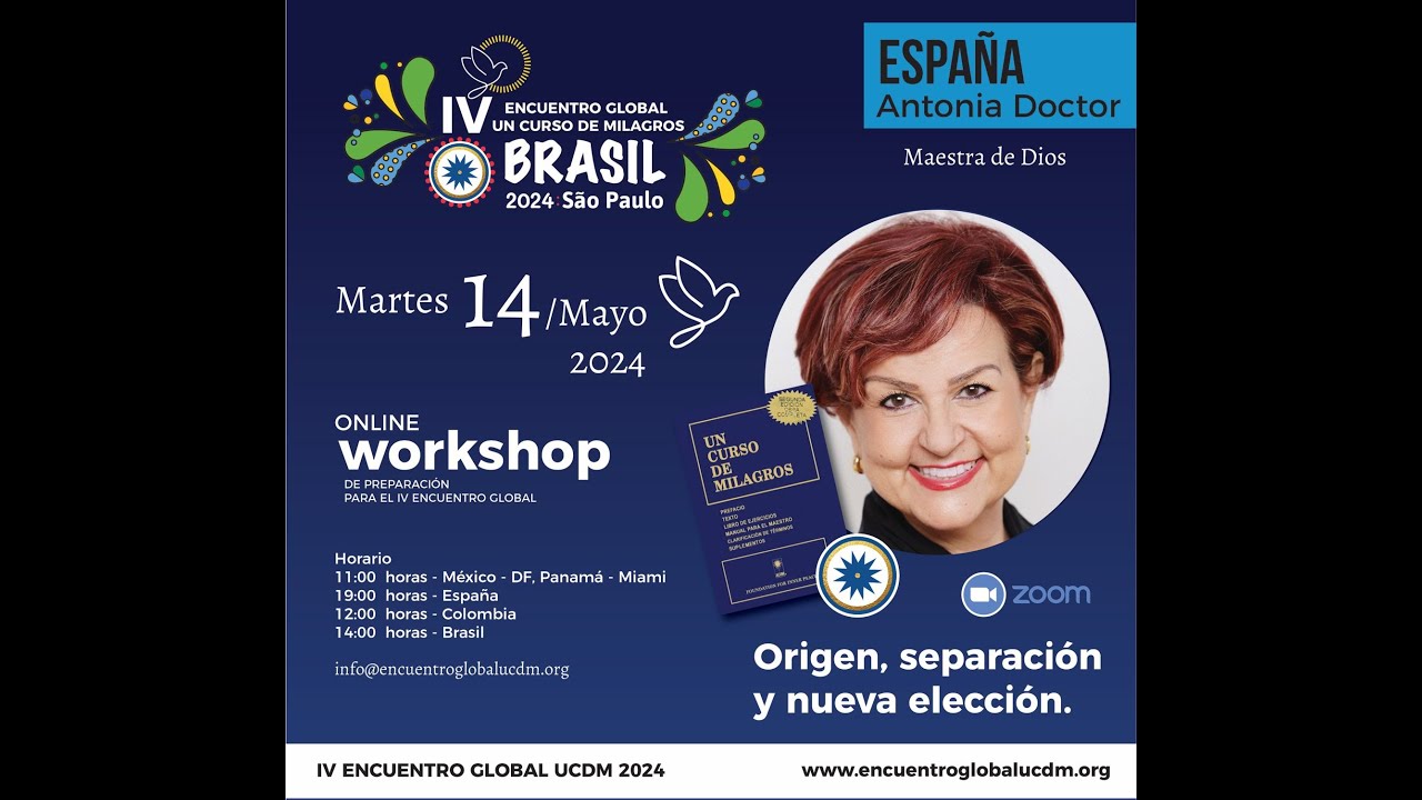 Maestra Antonia Doctor  - Origen, separación y nueva elección - Workshop I