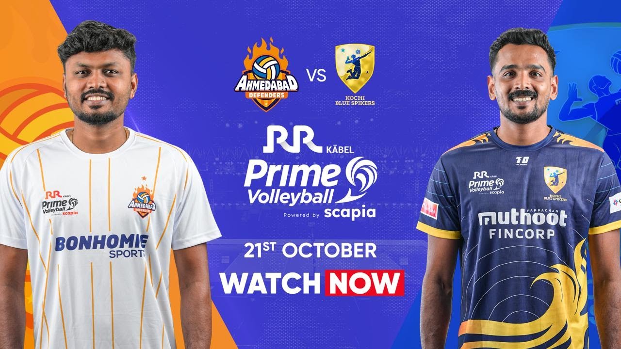Game 33 - Hindi - Ahmedabad Defenders Vs Kochi Blue Spikers