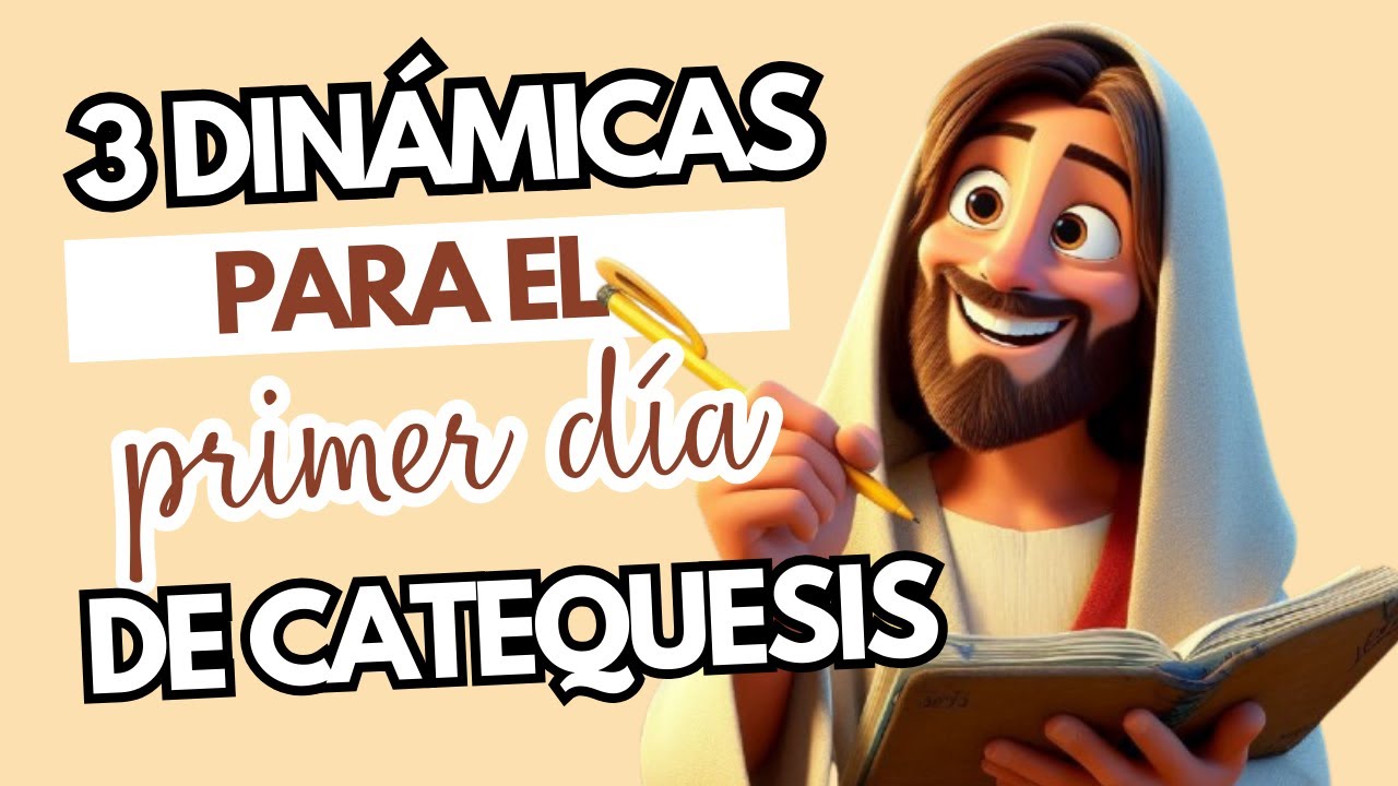 3  DINÁMICAS para iniciar tu encuentro de CATEQUESIS