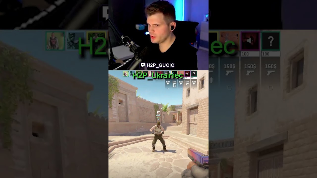 h2p Ukrainiec | Counter-Strike 2 #h2p_gucio #gucioshoty #gucio