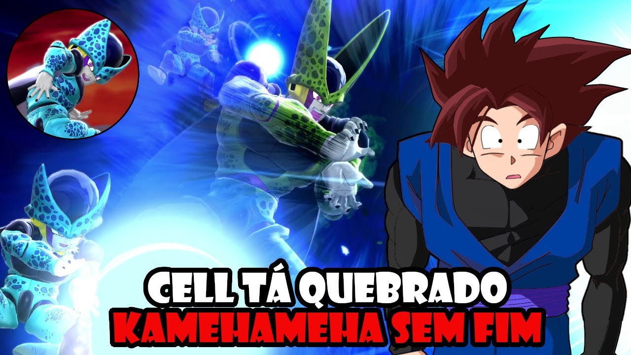 CELL AGORA É ASSUSTADOR NO JOGO MAIS BIZARRO DE DRAGON BALL! (jogando com meu maior pesadelo)