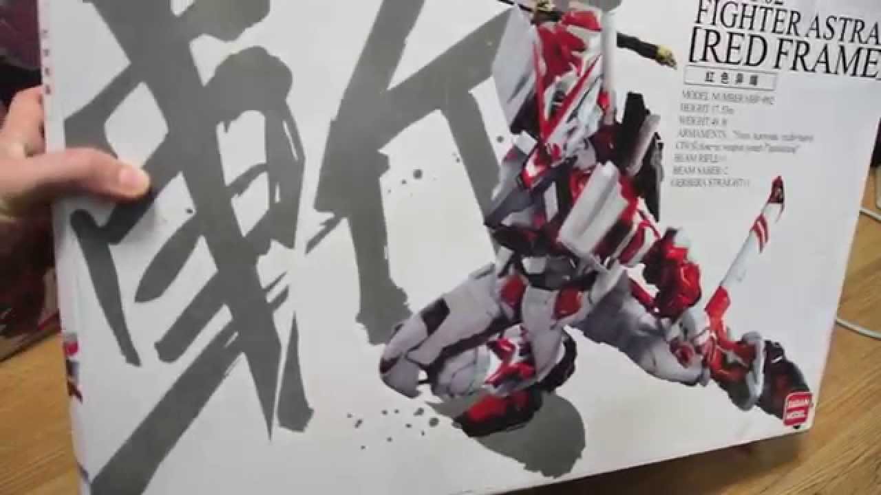 085 - Daban PG MBF-P02 Fighter Astray [Red Frame] UNBOXING