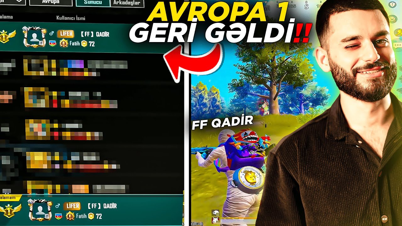 YENİDƏN AVROPA 1 !!? 😉 / BELƏ ƏSƏB OLMAMIŞDIM!