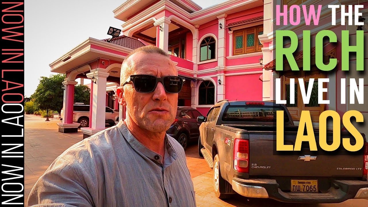 Savannakhet Laos - How the Rich Live in Laos