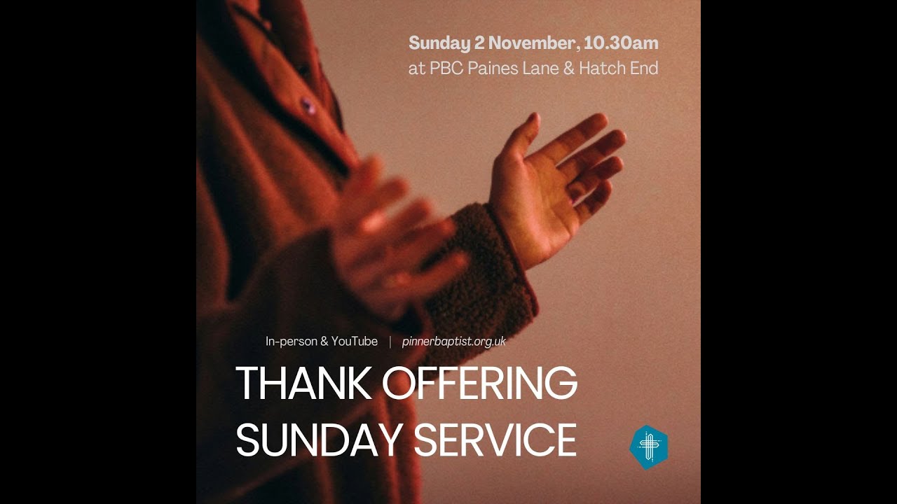 Thank Offering Sunday - Deuteronomy 26:1-11, 2 Corinthians 8:9, 9:6-9 - Winston Bygrave