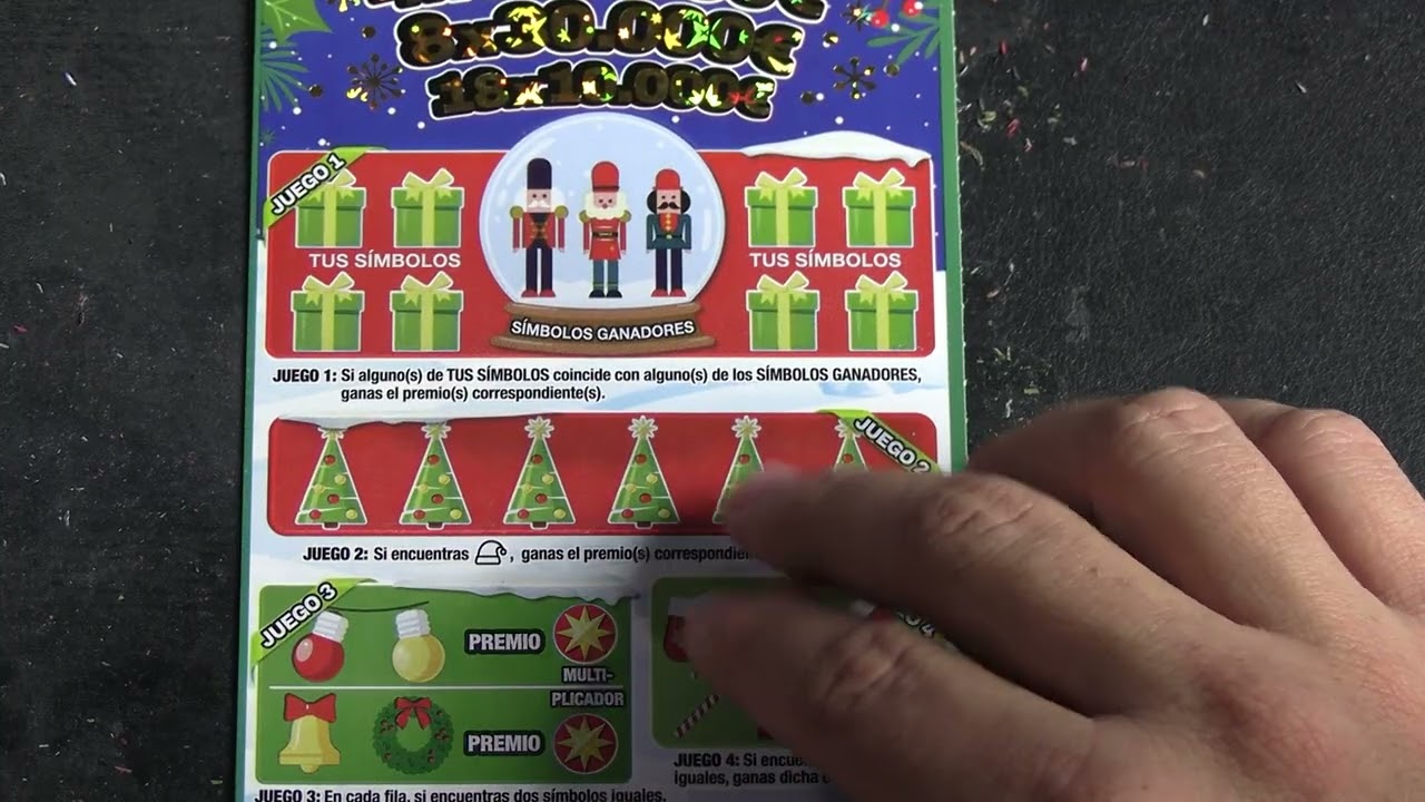 🎄 NUEVO RASCA NAVIDAD EP 4 – 🎅✨ RASCAS PREMIADOS DE LA ONCE 🎁🕸️