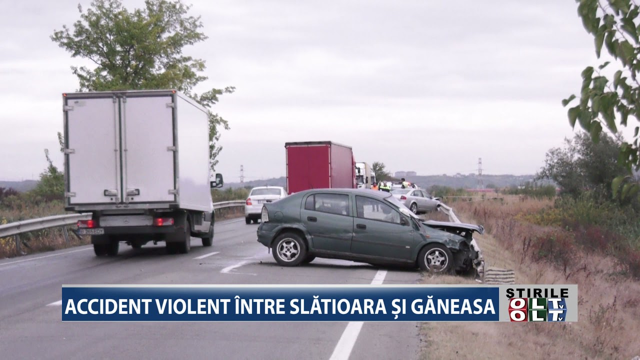 ACCIDENT VIOLENT INTRE SLATIOARA SI GANEASA 1310