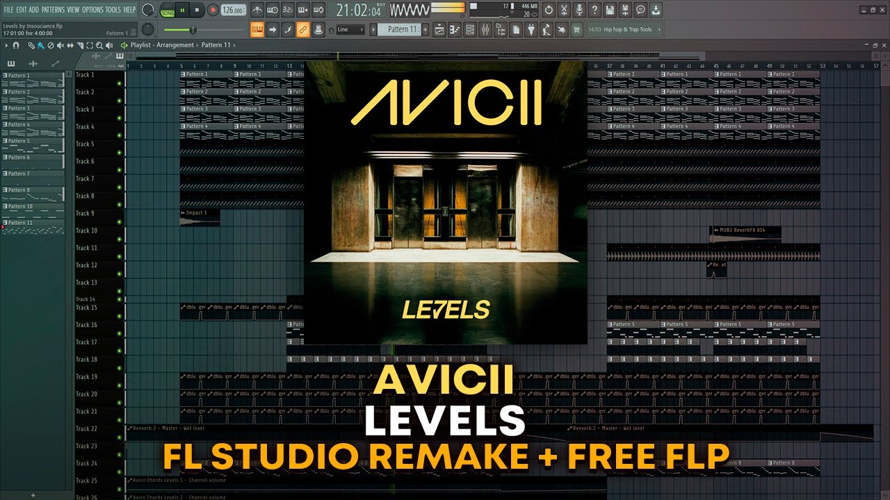 AVICII - Levels [FL Studio Remake + FREE FLP]