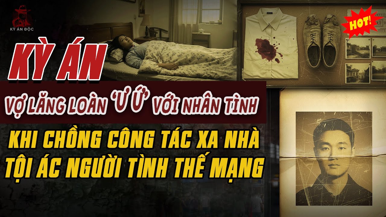 🚨Kỳ Án Trung Quốc Mới: NGƯỜI VỢ LĂNG LOÀN Ứ Ừ VỚI NHÂN TÌNH KHI CHỒNG CÔNG TÁC XA