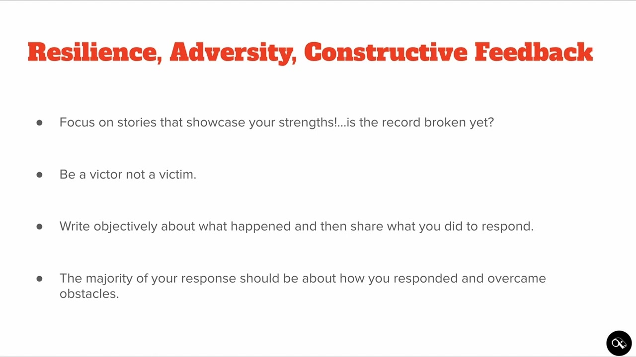 How to answer Pre-PT Supplemental Essay Prompts about Resilience, Adversity, and Receiving Feedback