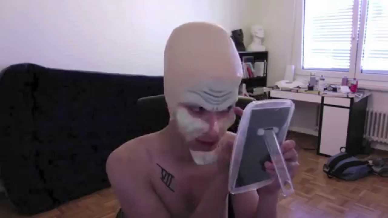 The Mask jim carrey makeup tutorial