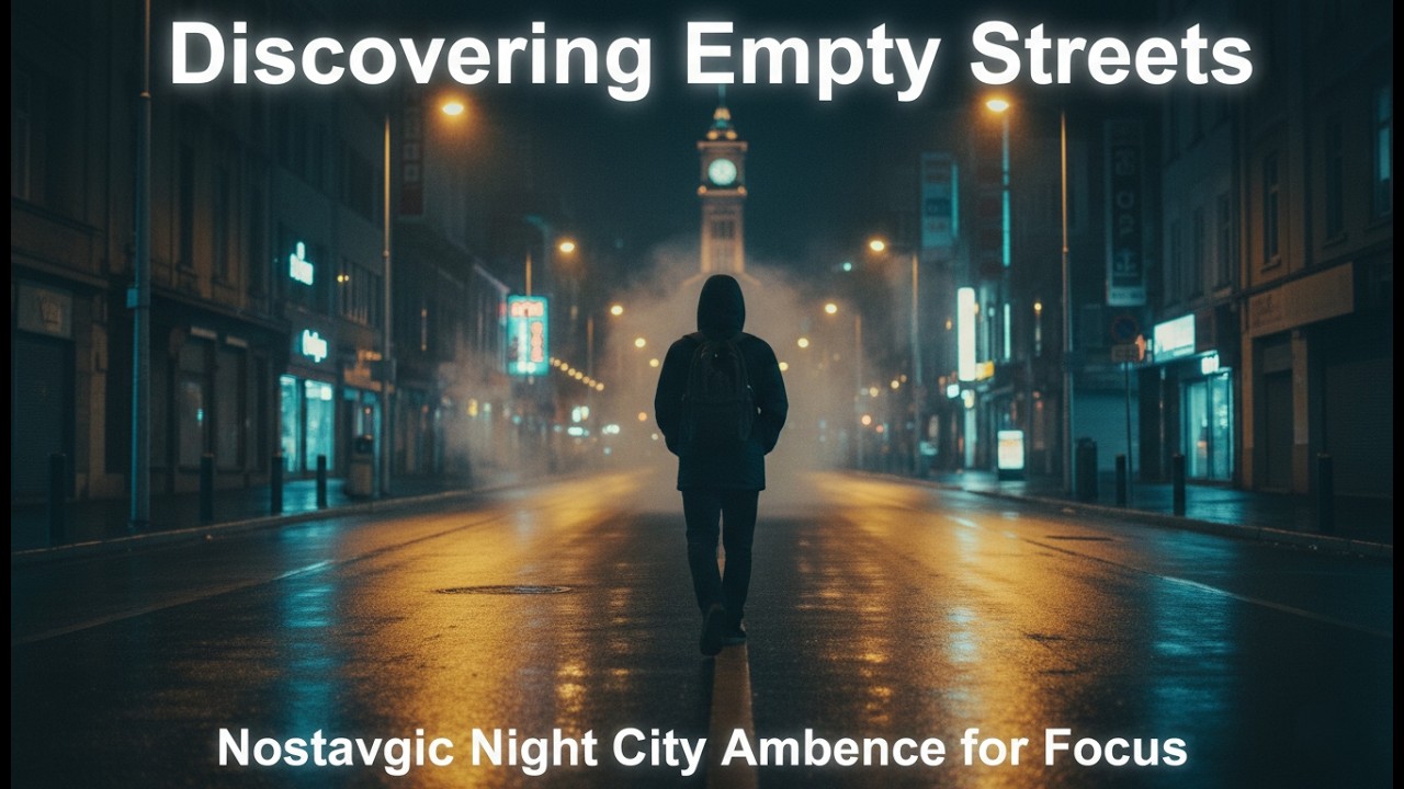 Reset Your Mind: Night Ride/Walk Therapy | Calming Beats for Productivity
