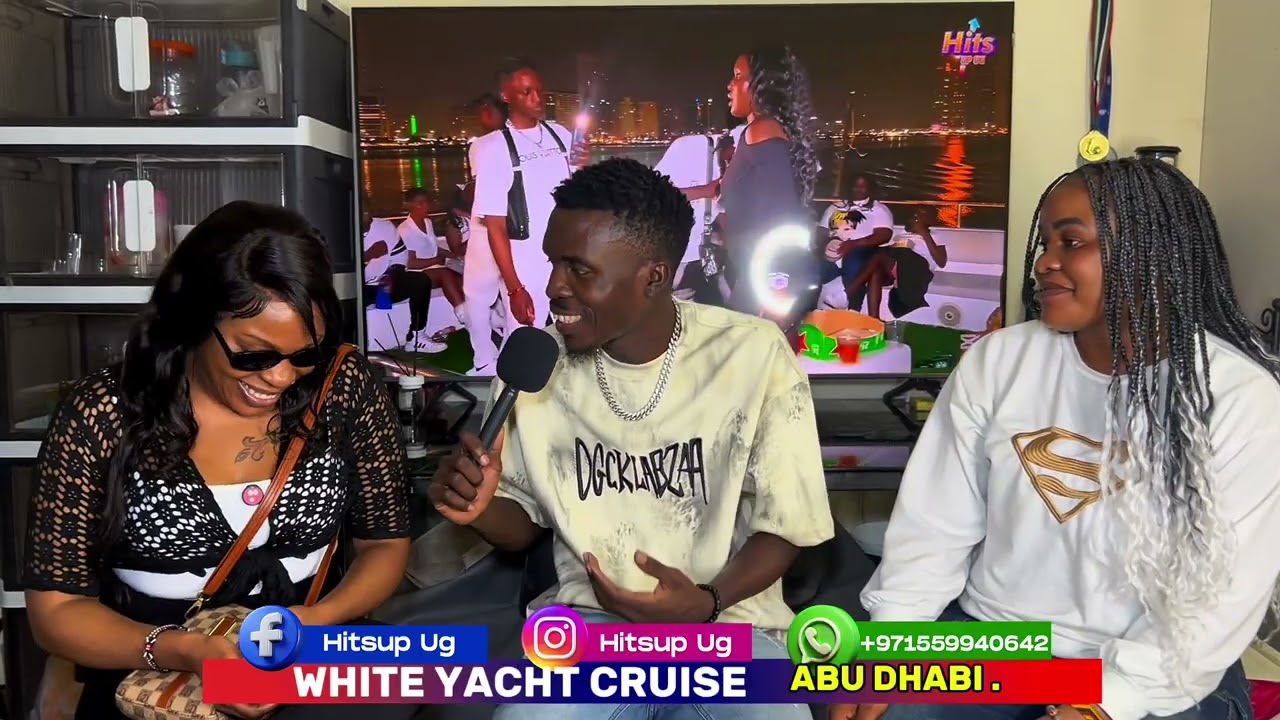 WHITE YACHT CRUISE SOLD OUT COURTESY OF TINATANAH & JÒSE EVENTS #hitsupug #bobiwine #sb4media #trend