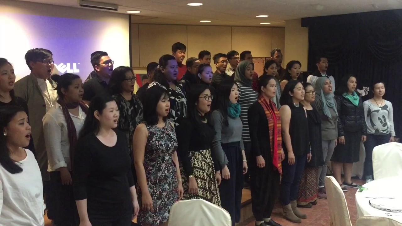 Batavia Madrigal Singers (BMS) - Hentakan Jiwa (Madrid 2016)