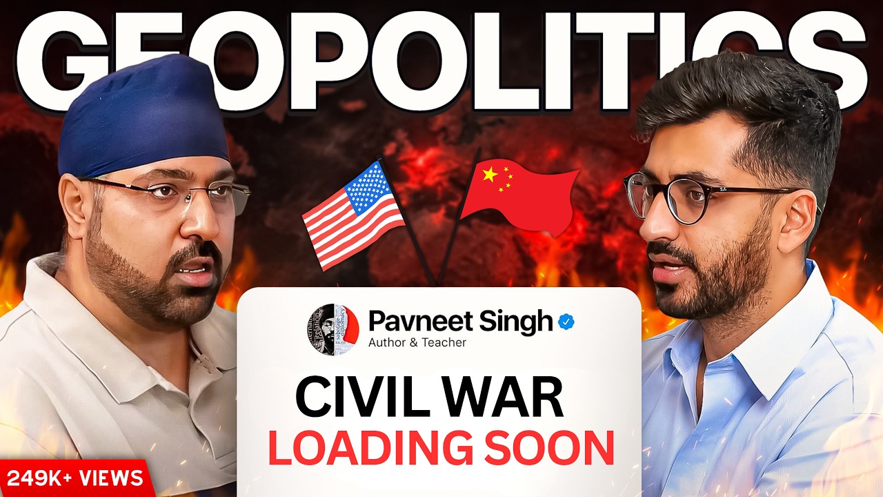 Pavneet Singh on R&AW in Pakistan, US-China Relations, and Civil War 2027 | Dostcast