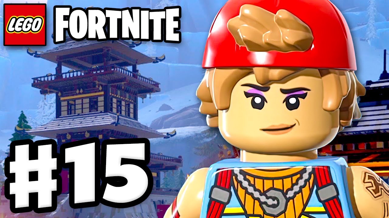 Level 10 Frostlands Village! - LEGO Fortnite - Gameplay Walkthrough Part 15