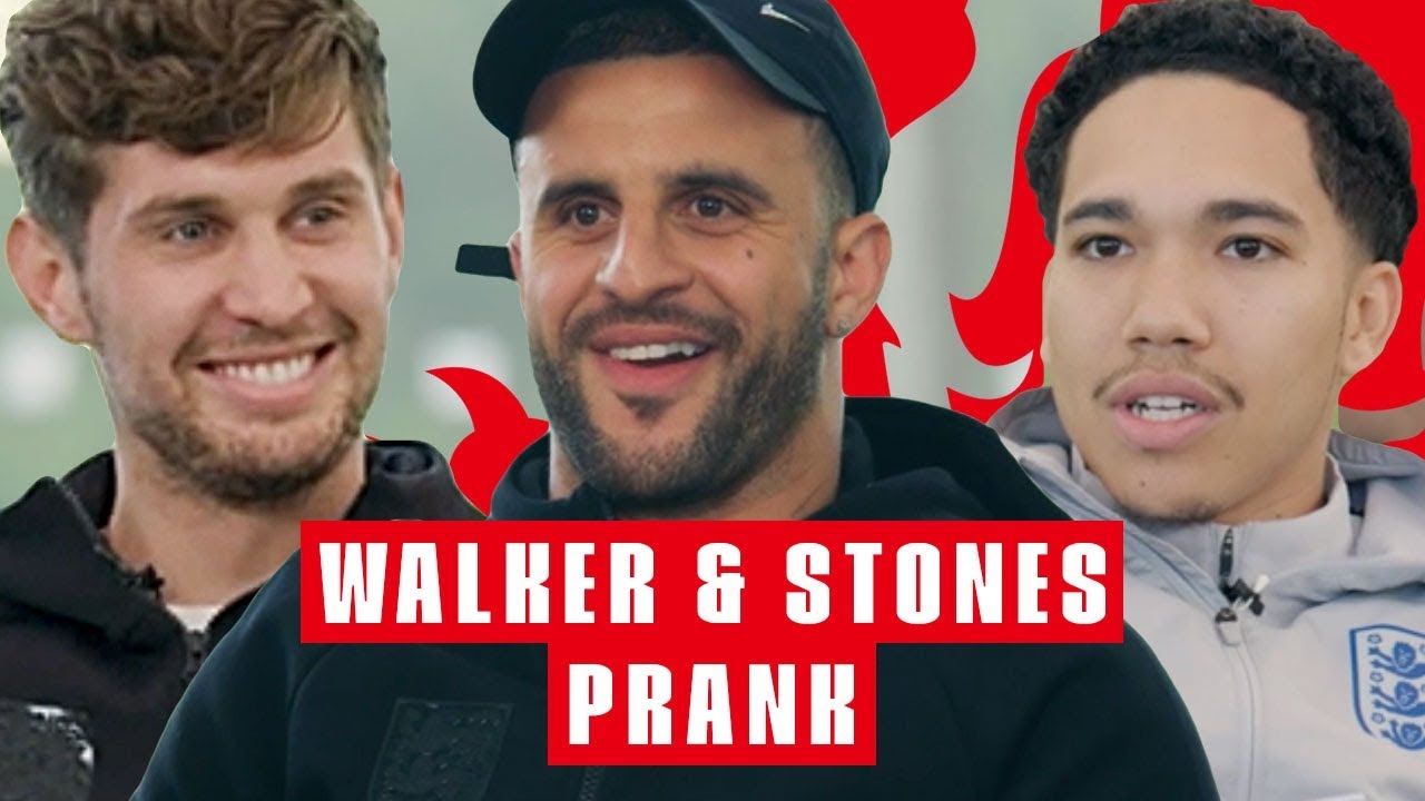 Did You Think You Were Pranking Us? | Kyle Walker & John Stones BudLight Prank | England