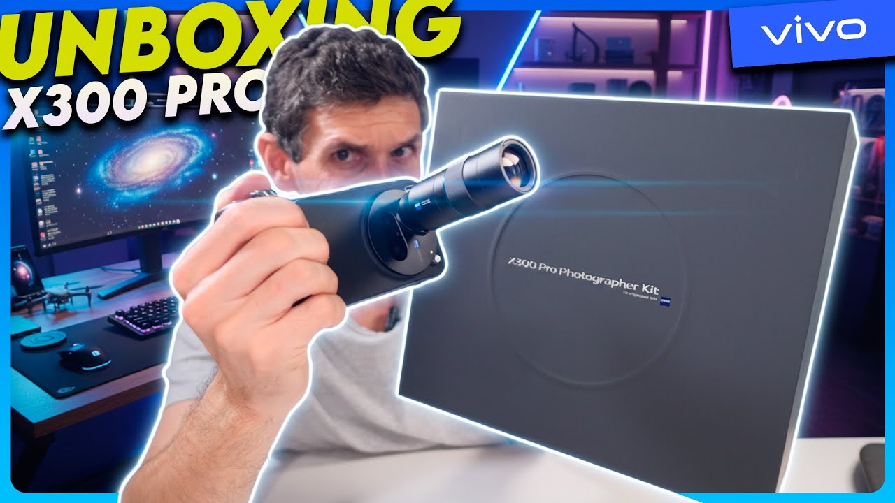 Vivo X300 PRO + KIT FOTOGRÁFICO ¡DE LOCOS! Mi móvil PERSONAL 📸🔥