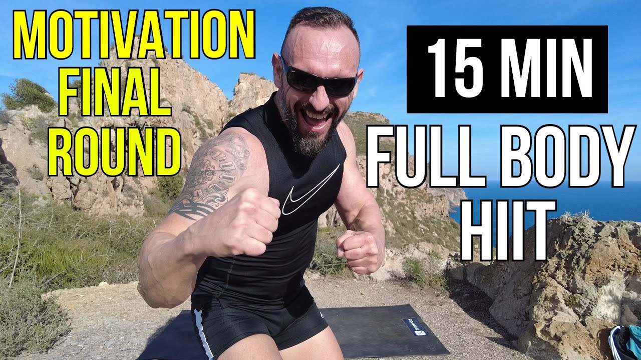 Rutina FULL BODY CARDIO HIIT 15 minutos