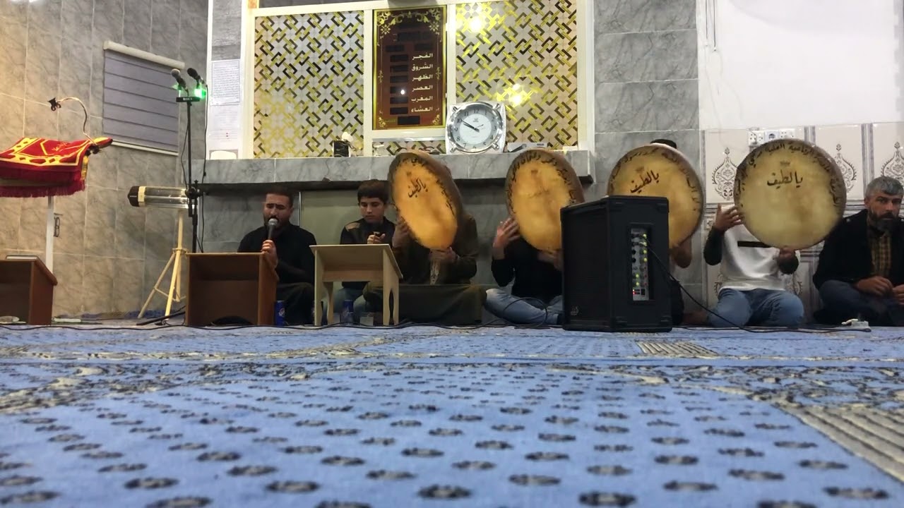 حزني على البطلي ابن إلامام علي | مداح محفوظ  مداح عبود 🤍 في قرية كهريز 💞