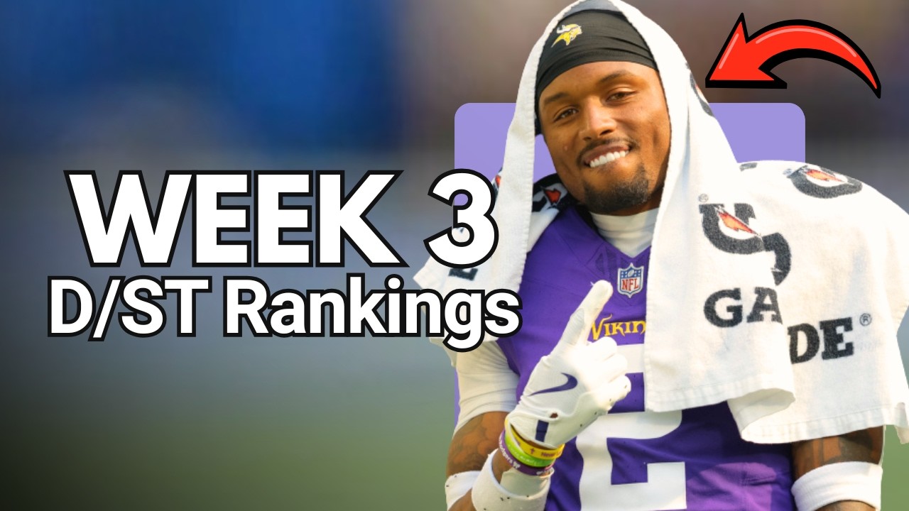 You Are Starting the Wrong Defense! Week 3 D/ST Rankings