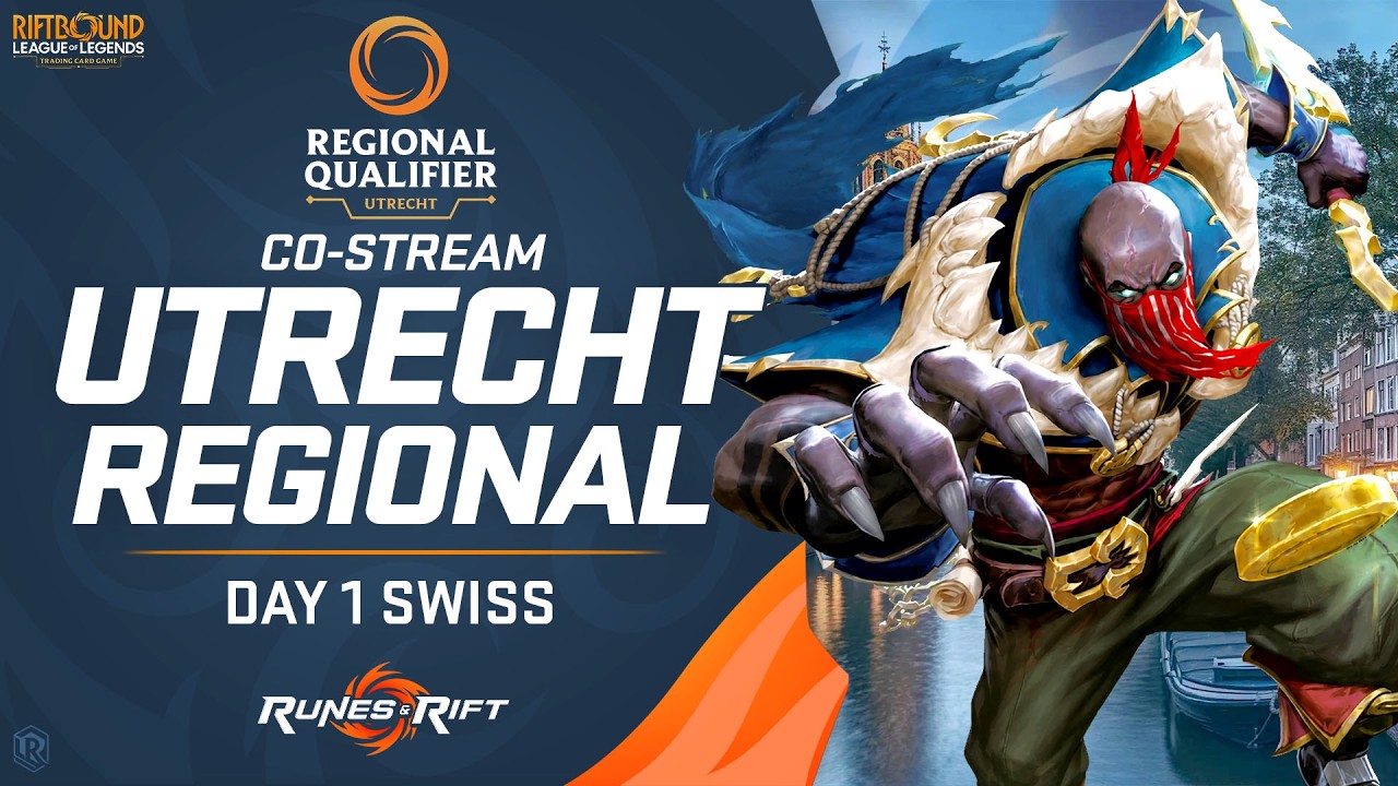 🔴 LIVE: Riftbound Regional Utrecht - Day 1 | Unleashed