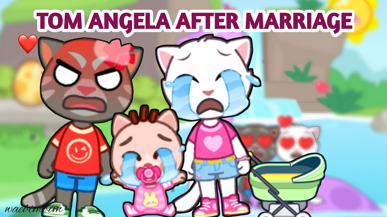 My Talking Tom Friends World - ANGELA AND TOM AFTER MARRIAGE