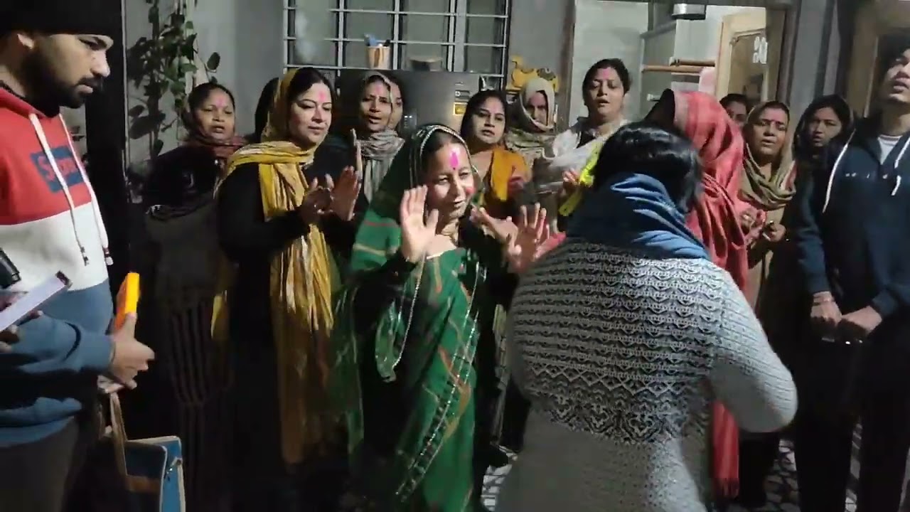 प्रभात फेरी पहुंची घर घर / होरी उत्सव।। श्रीहित राधाभाव रस संगरिया राजस्थान।। 15/02/2026