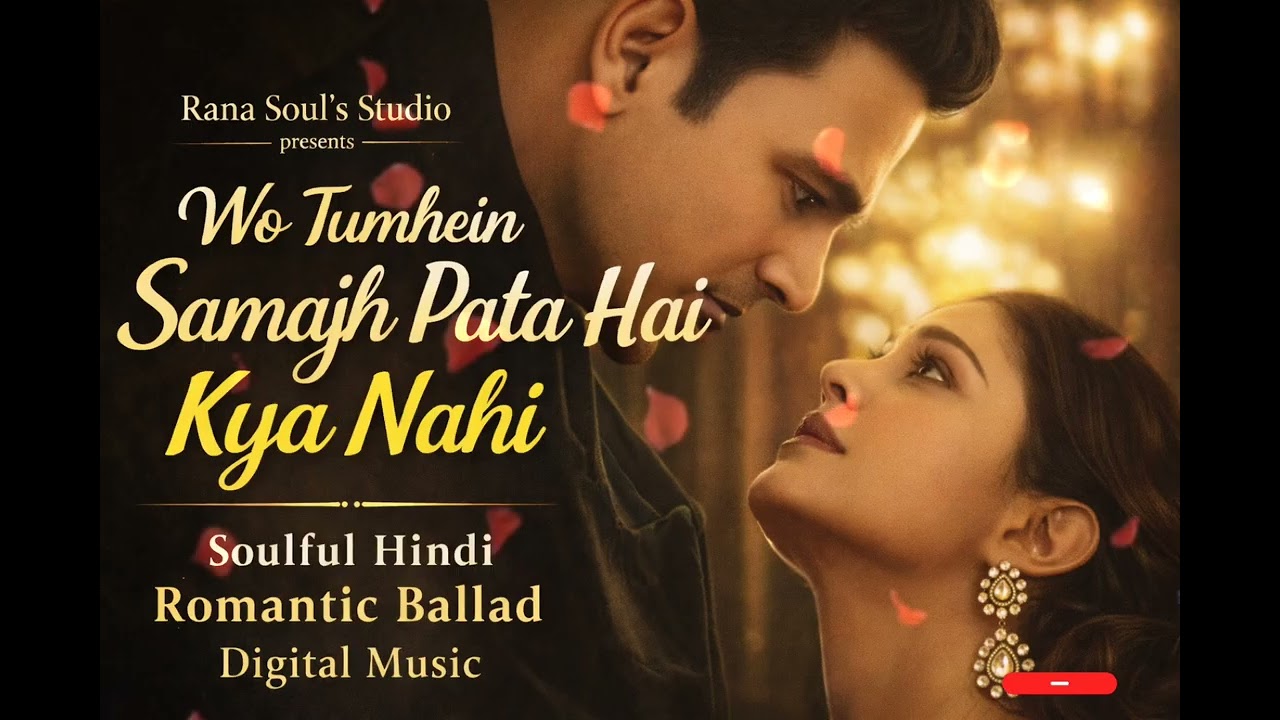 Wo Tumhein Samajh Pata Hai Kya Nahi | Soulful Hindi Romantic Song | Retro Ballad | Digital Music