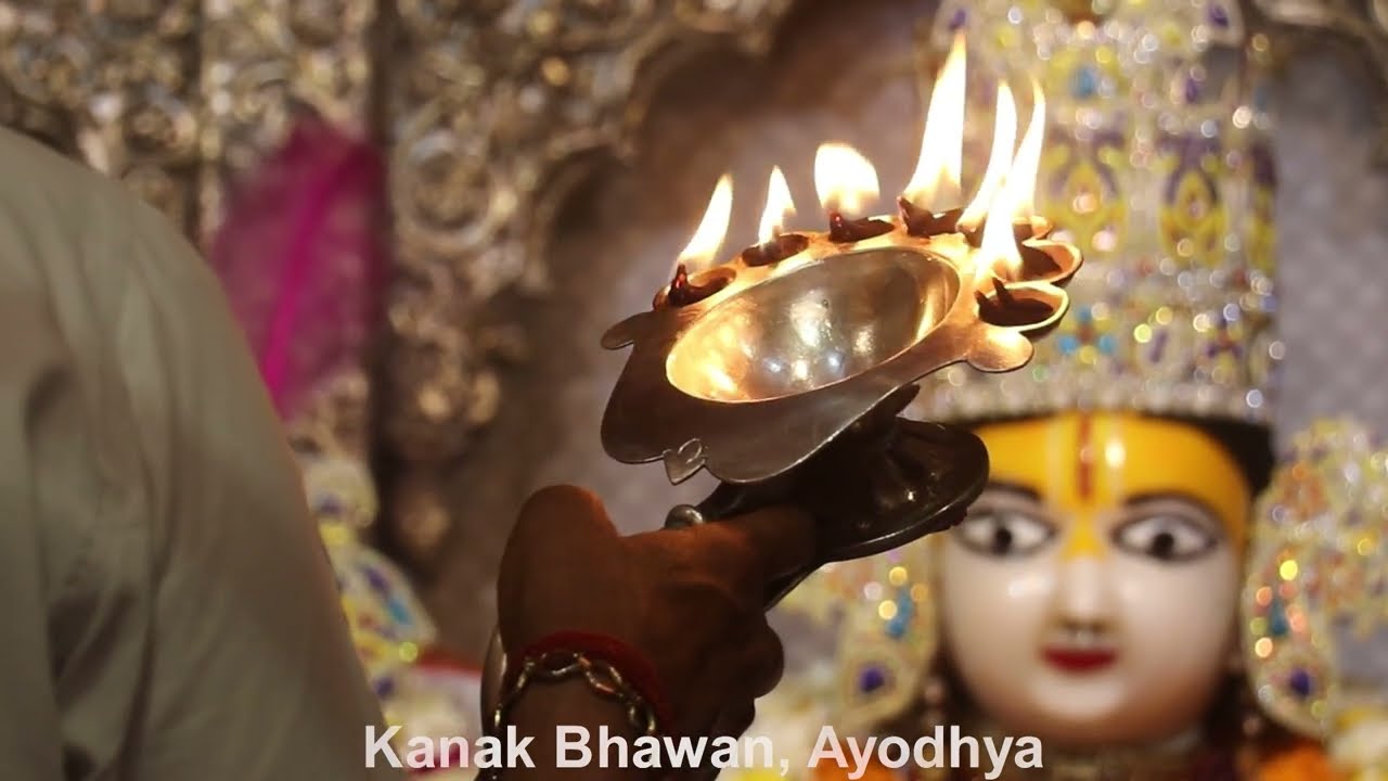 Shringar Arti Of Shri Kanak Bihari Ji as on 17-03-25 09.00 AM