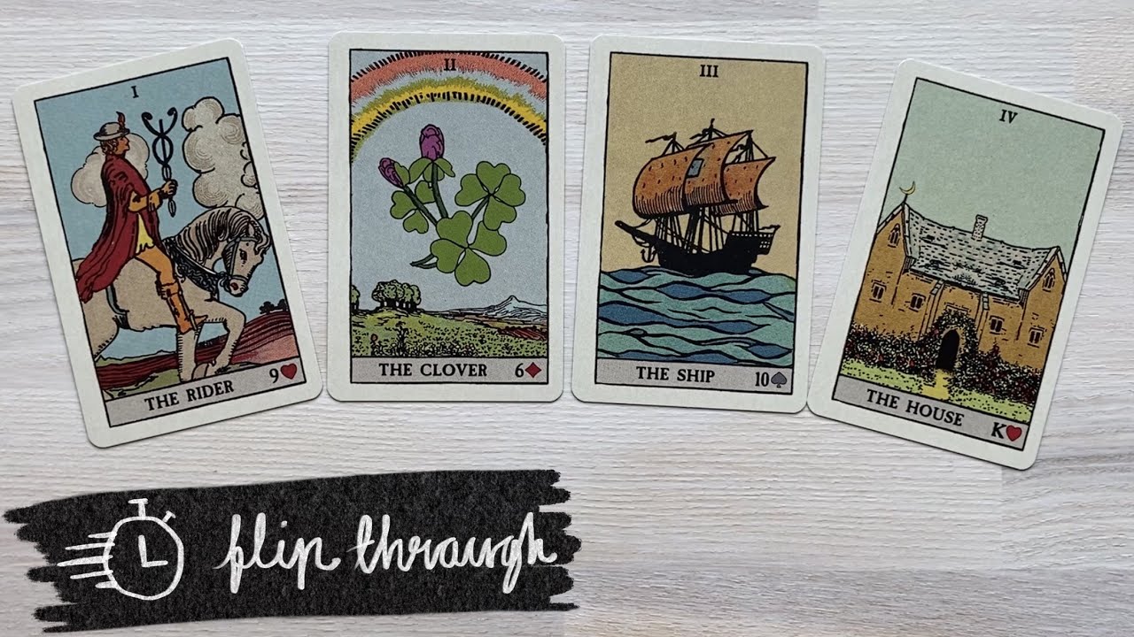 Pixie's Astounding Lenormand Flip Through
