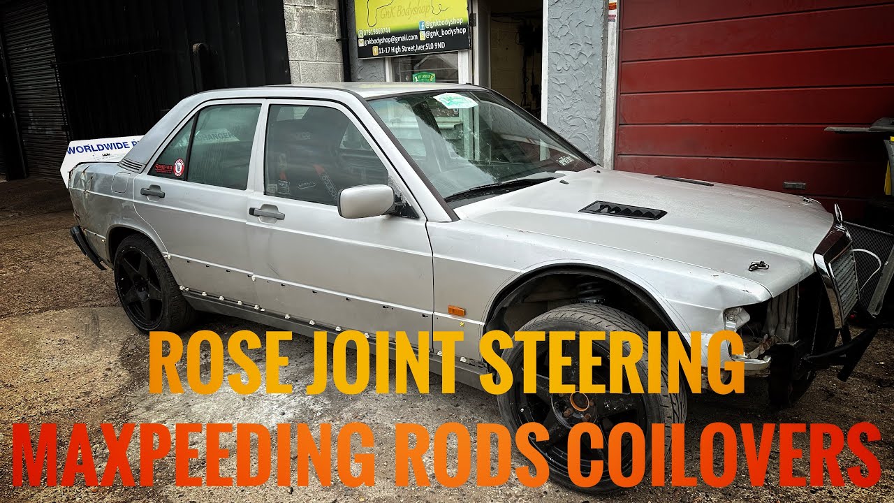 MaxPeedingrods E36 COILOVERS ON 190E