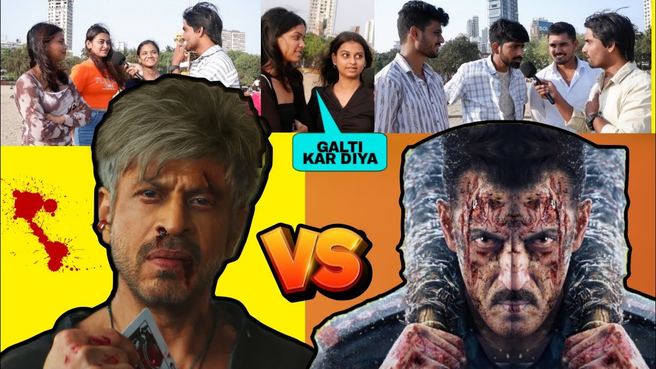 👑 King VS Galwan – Which Movie Will Be Next Blockbuster? Public Opinion | Salman Khan or SRK trailer