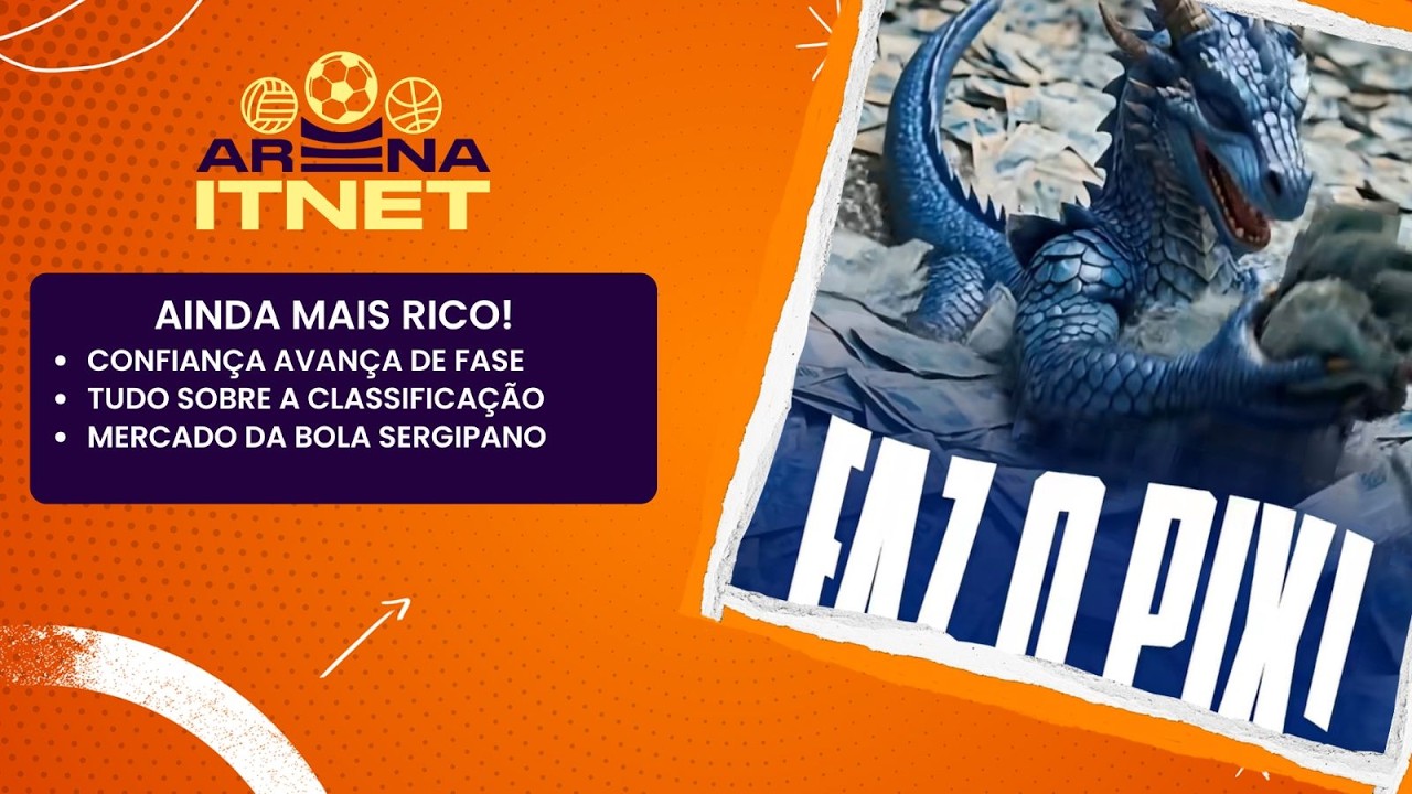 FAZ O PIX CBF! Dragão Avança DE Fase | Mercado Da Bola | Arena Itnet