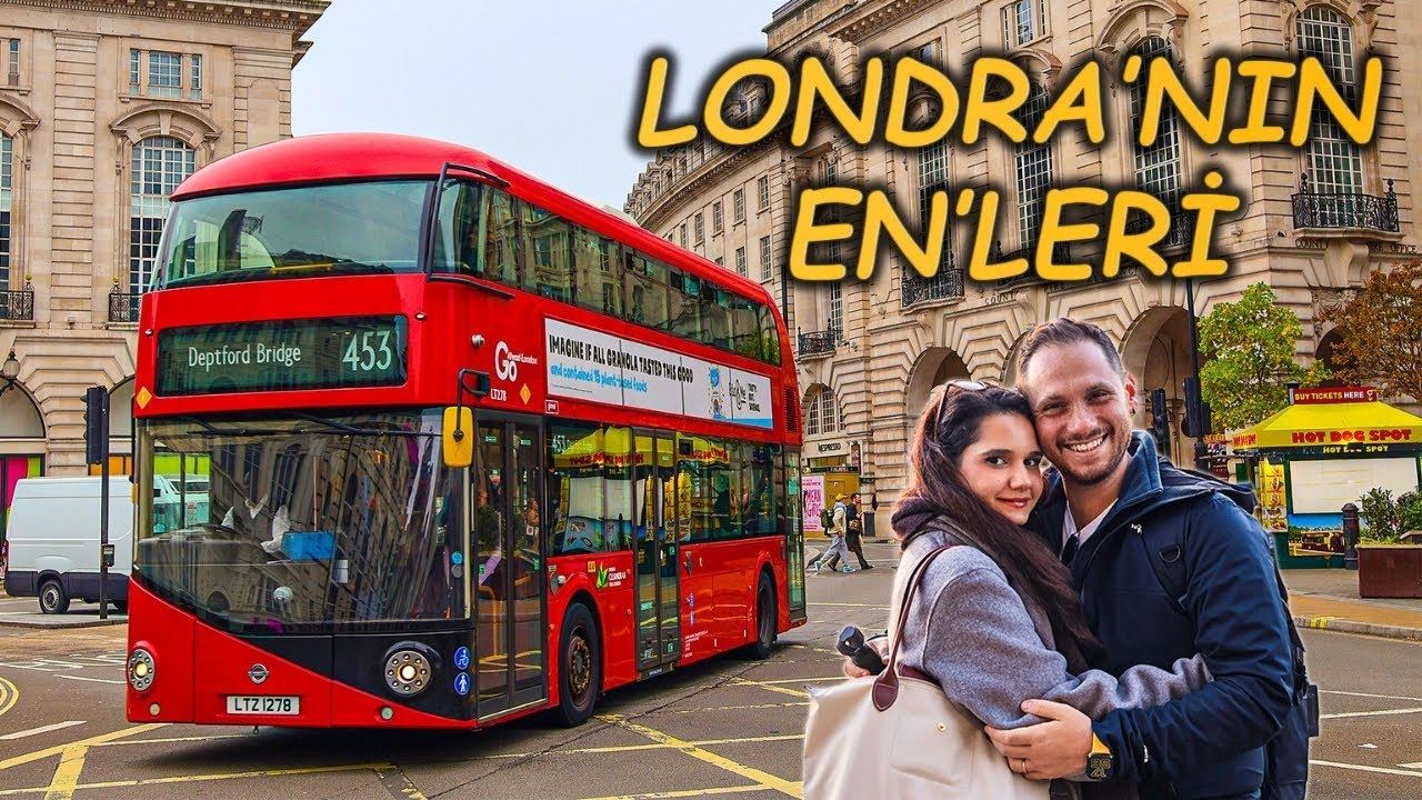 LONDRA'DA MUTLAKA GÖRÜLMESİ GEREKEN YERLER - SİNEMATİK VLOG - 4K İZLEYİN