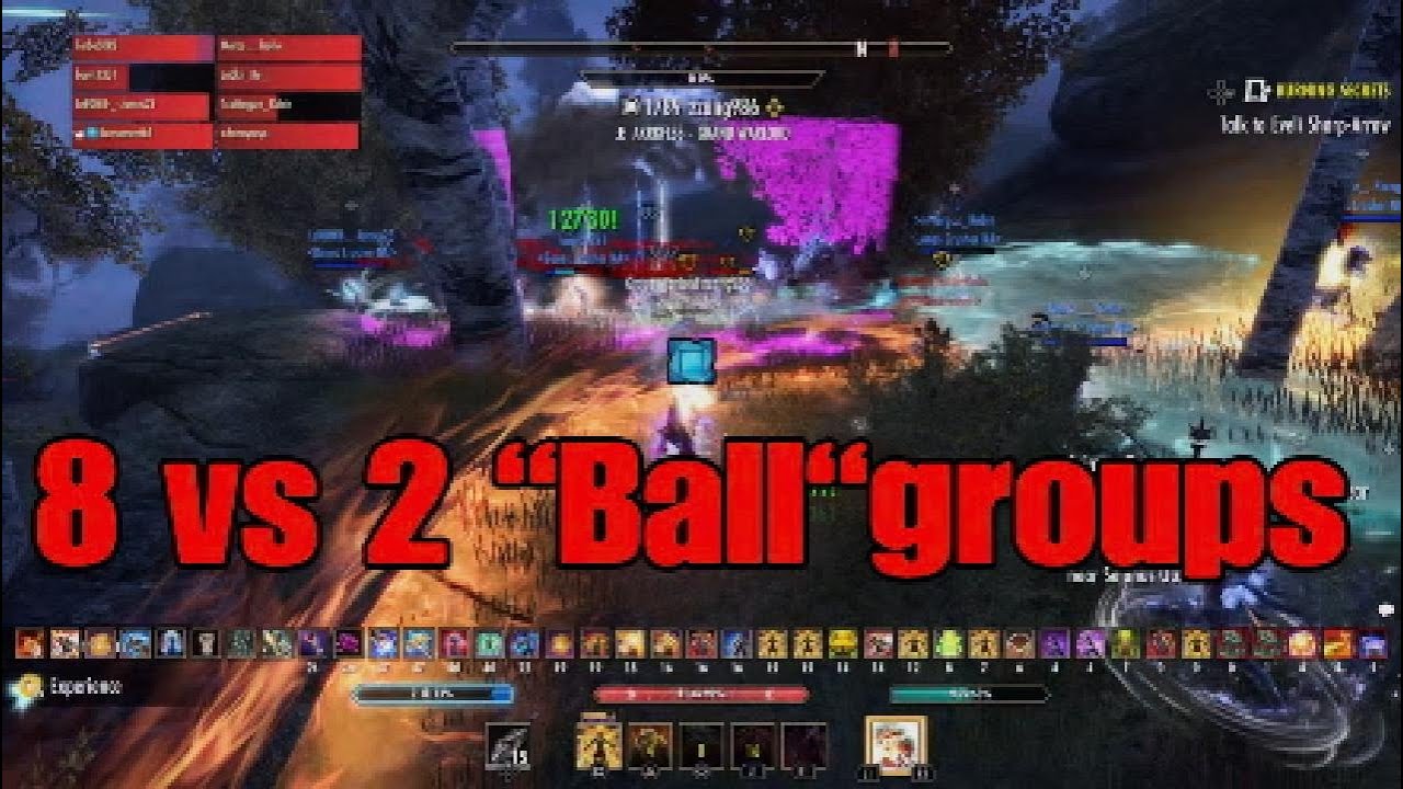 [ Eso] [PvP] Bones vs 2 “Ball“ Groups [Ps5] [Na]